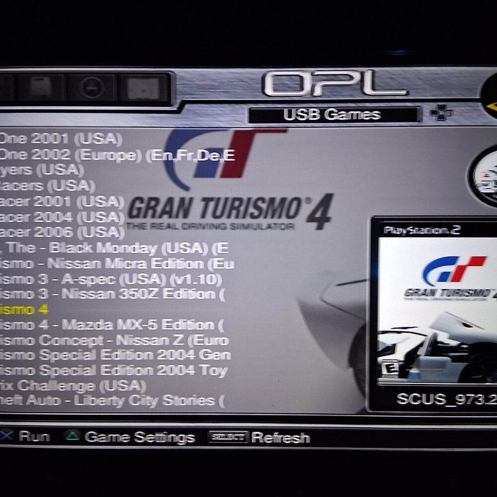 512GB, SSD for PS2 with Racing Collection